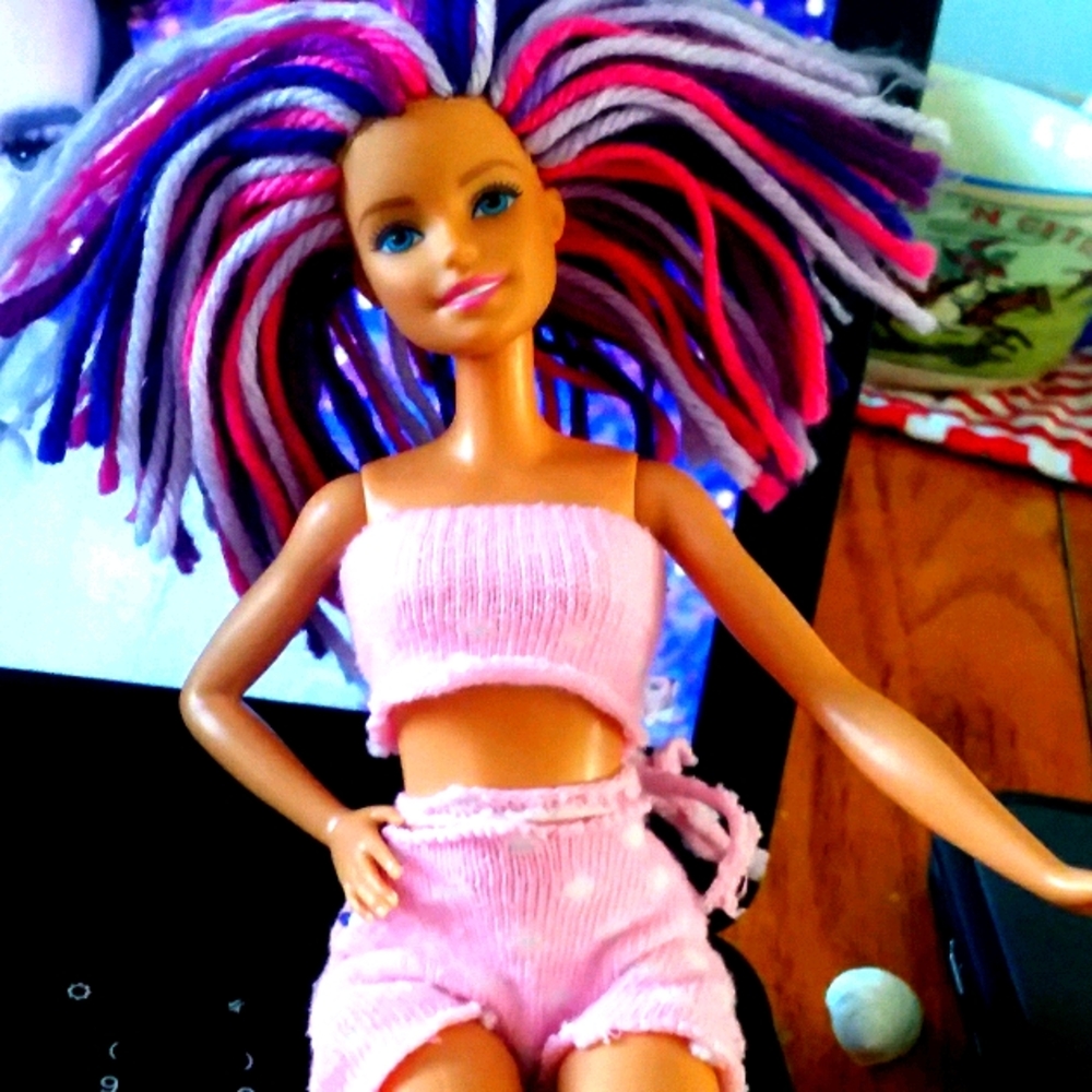 Cute the pink purple blue and cute